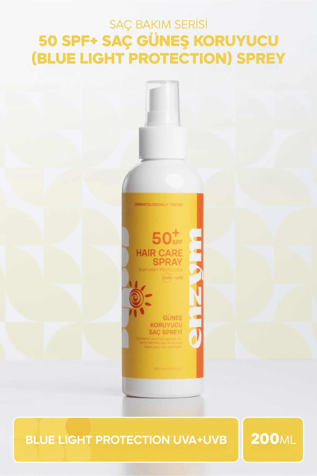 Birlikte Al Kazan ENZYM COSMETICS 50 SPF+ Saç Güneş Koruyucu (Blue Light Protection) Sprey 200 ml 🧡 4,2B kişi favoriledi!
