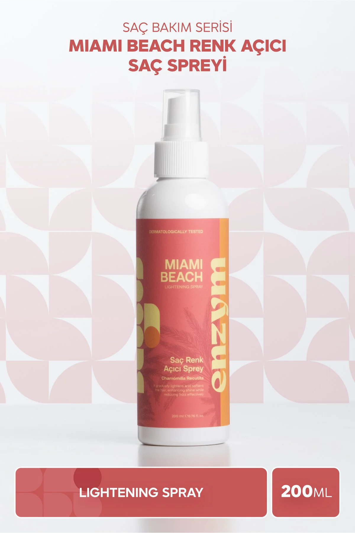 10 Günün En Düşük Fiyatı ENZYM COSMETICS Miami Beach Renk Açıcı Saç Sprey 200 ml (Papatya Suyu) 🧡 5,3B kişi favoriledi!