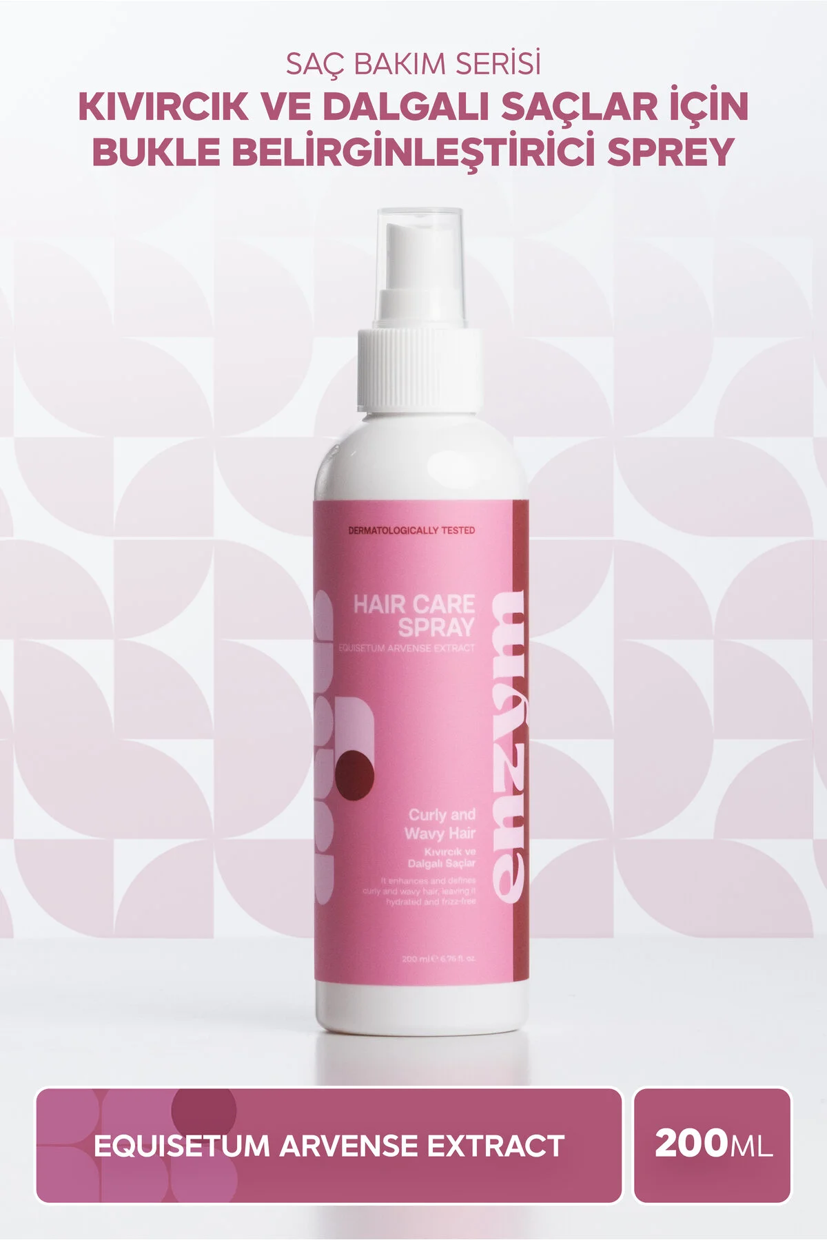 10 Günün En Düşük Fiyatı ENZYM COSMETICS Kıvırcık Ve Dalgalı Saçlar İçin Bukle Belirginleştirici Saç Bakım Spreyi 200 ml 🧡 5,4B kişi favoriledi!