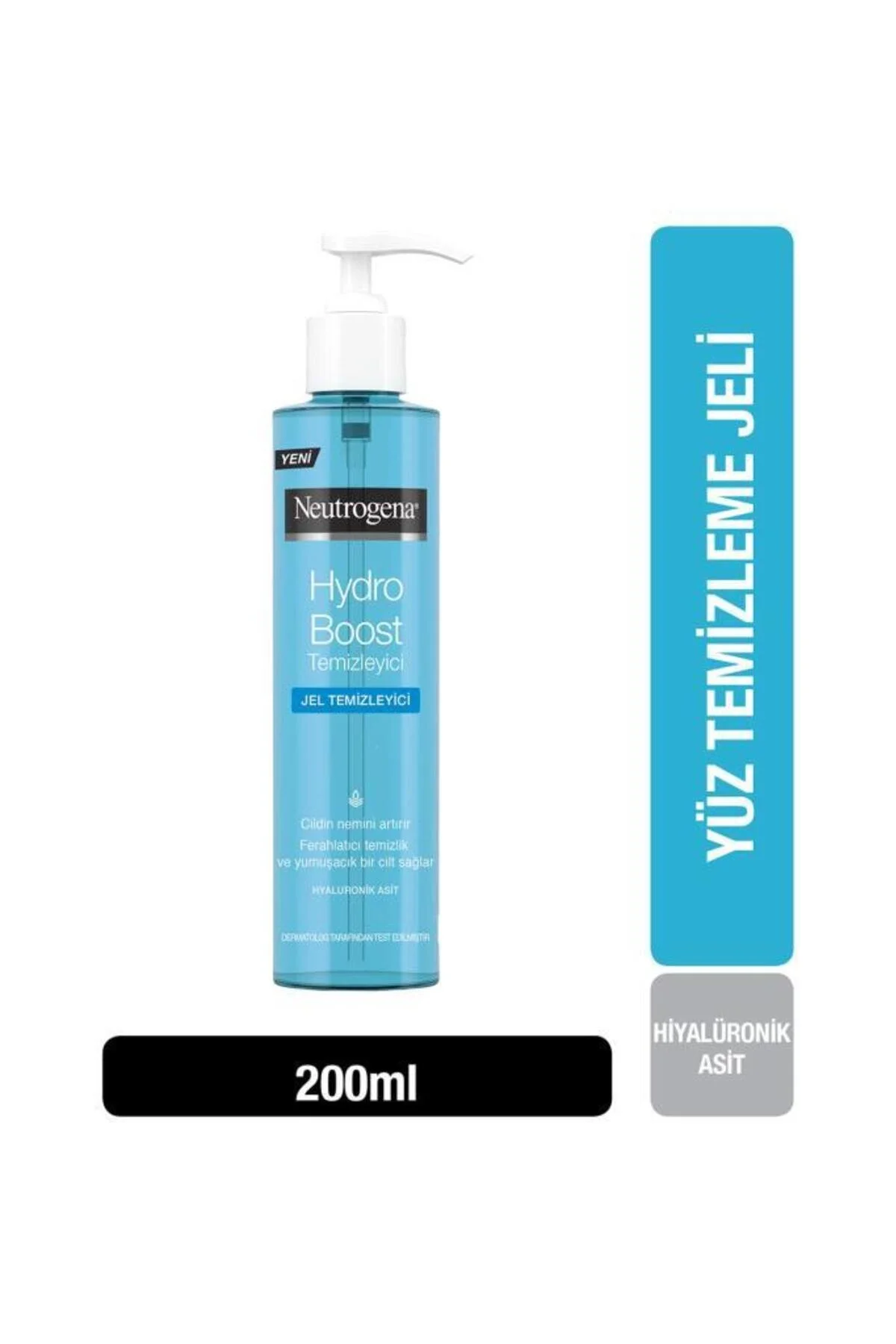 10 Günün En Düşük Fiyatı Neutrogena Hydro Boost Jel Yüz Temizleyici 200 ml