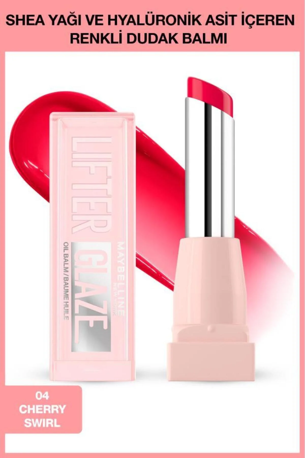 8 Başarılı Satıcı Maybelline New York Lifter Glaze Shea Yağı ve Hyalüronik Asit içeren Renkli Dudak Balmı - 04 Cherry Swirl 🧡 12,3B kişi favoriledi!