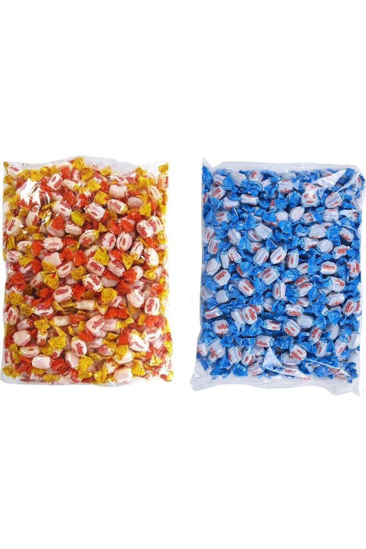 Başarılı Satıcı Olips Şeker Paketi (1 KG LİMON&PORTAKAL 1 KG MENTOL)